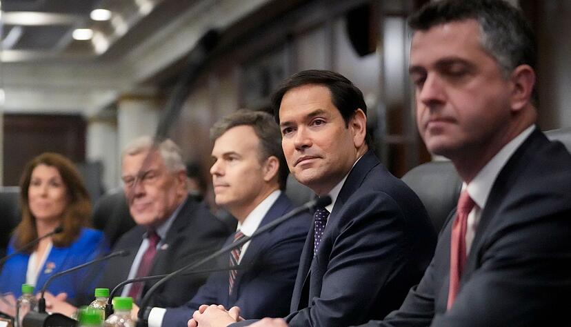 US-Außenminister Rubio hat sich mit Präsident Mulino getroffen. US-Außenminister Rubio hat sich mit Präsident Mulino getroffen.