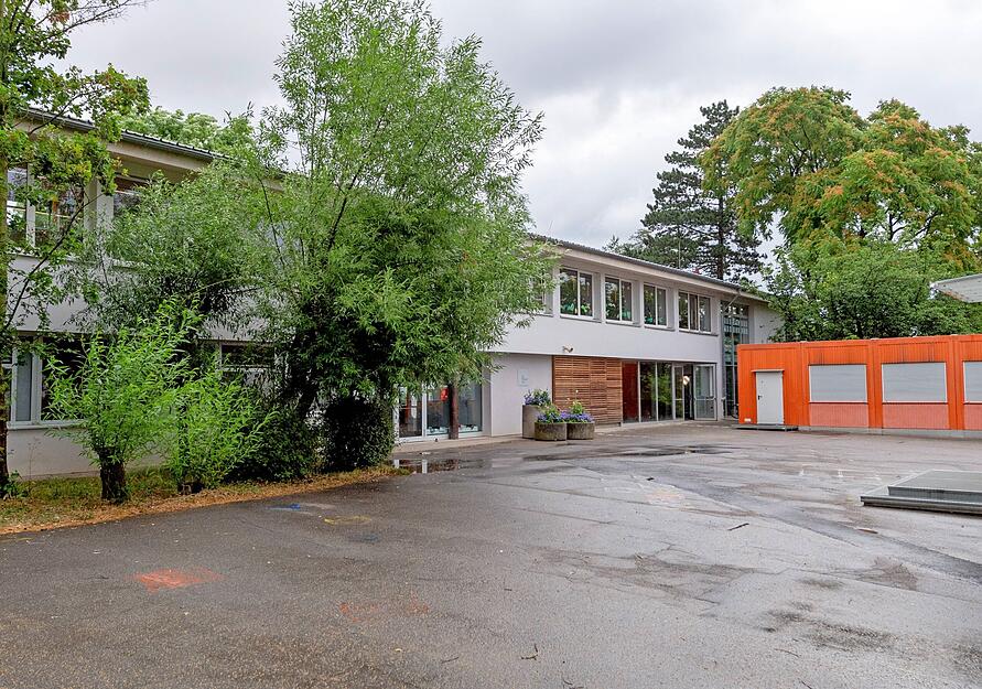 Pausenhof der Grundschule Klingenberg.
