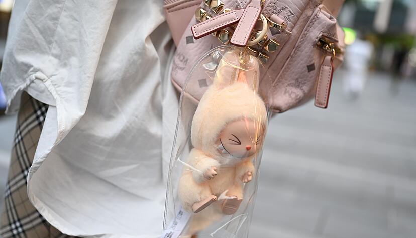 Laut Experten sind die Labubu-Figuren etwas, was Leute gerne in der Öffentlichkeit zeigen möchten. Laut Experten sind die Labubu-Figuren etwas, was Leute gerne in der Öffentlichkeit zeigen möchten.