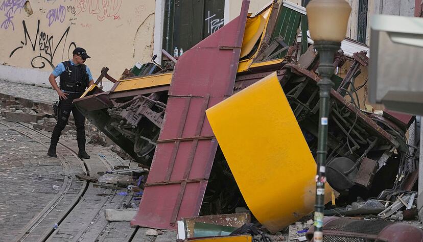 Bei dem Unglück in Lissabon kamen 16 Menschen ums Leben und 21 wurden verletzt.