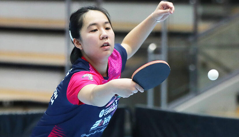 Die Nummer drei im Team, Wenna Tu, war an drei der sechs Neckarsulmer Siege am Sonntagnachmittag beteiligt.