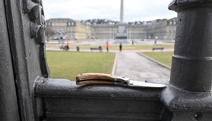 Auch in der Stuttgarter Innenstadt sind Messer nicht mehr erlaubt.