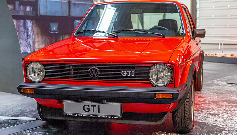 Ein Golf GTI 1, der bis 1983 gebaut wurde.