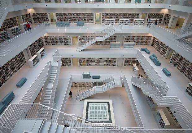 Nach drei Jahren Bauzeit wird eine der gr&ouml;&szlig;ten kommunalen Bibliotheken Deutschlands am 21. Oktober festlich er&ouml;ffnet.