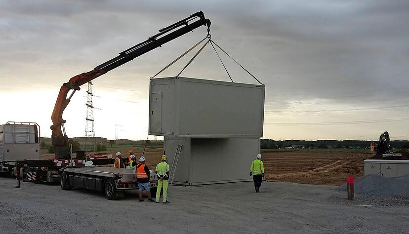 Gut sichtbar sind die einzelnen Container, die in sogenannten Subnestern angeordnet werden. Gut sichtbar sind die einzelnen Container, die in sogenannten Subnestern angeordnet werden.