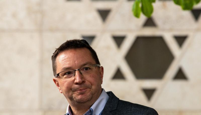 Michael Blume, Antisemitismusbeauftragter der Landesregierung Baden-Württemberg, spricht.