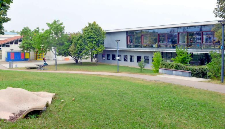 Die Luise-Bronner-Realschule. Die Grundschule unter dem selben Dach heißt weiterhin Ludwig-Pfau-Schule. Foto: Archiv/Berger