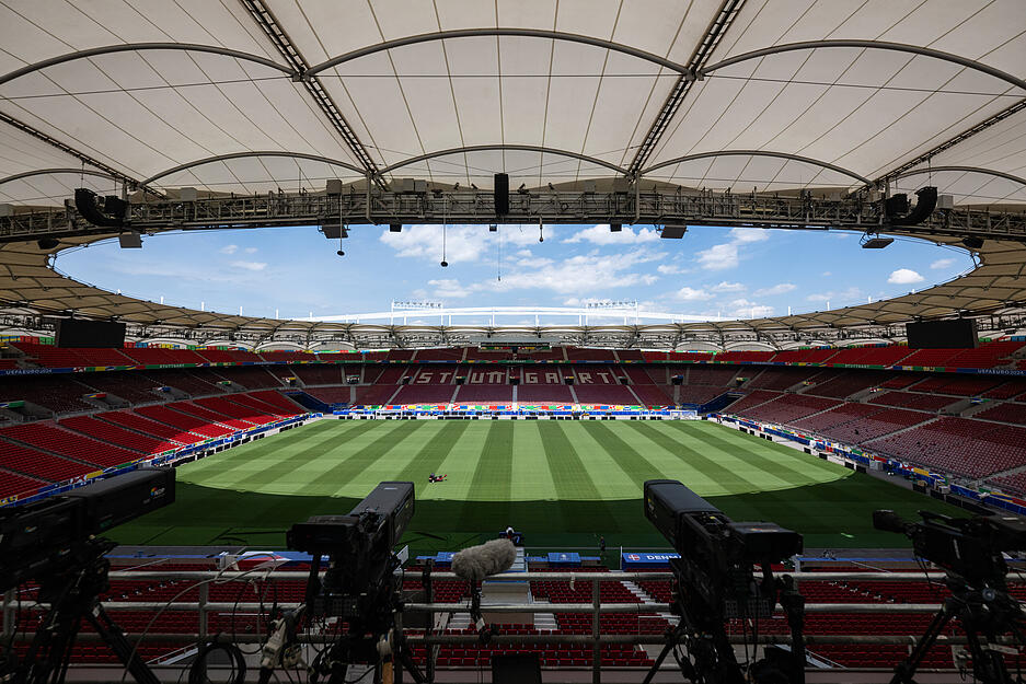 Spielort der EM 2024: MHP-Arena in Stuttgart