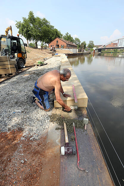Terassengestaltung auf der Buga