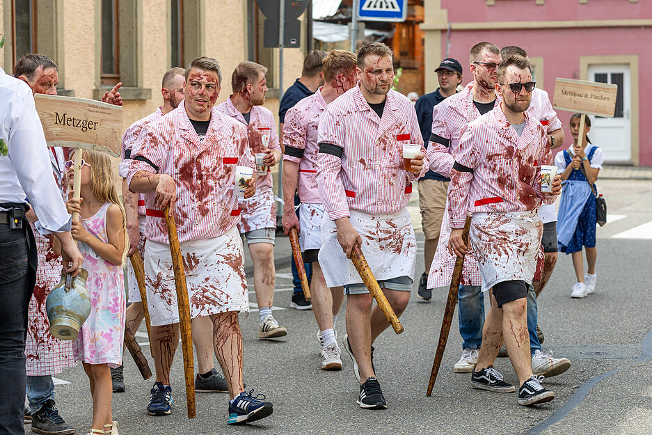 Die Metzger waren einst f&uuml;r die Zubereitung des Kuckucks zust&auml;ndig.