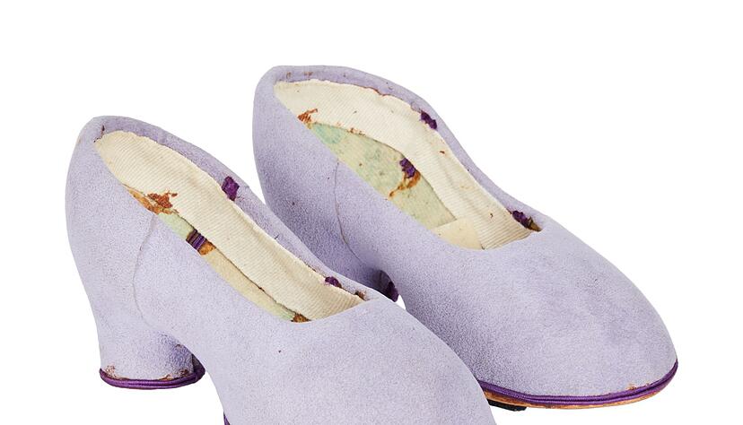 Diese Schuhe trug Miss Piggy in dem Film «Die große Muppet-Sause» (1981).