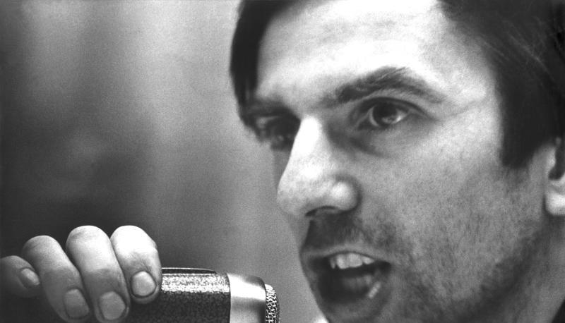 Rudi Dutschke, Studentenf&uuml;hrer und Ideologe des SDS (Sozialistischer Deutscher Studentenbund). Am 11. April 1968 wurde er auf dem Kurf&uuml;rstendamm in Berlin niedergeschossen. Foto: Wilhelm Bertram