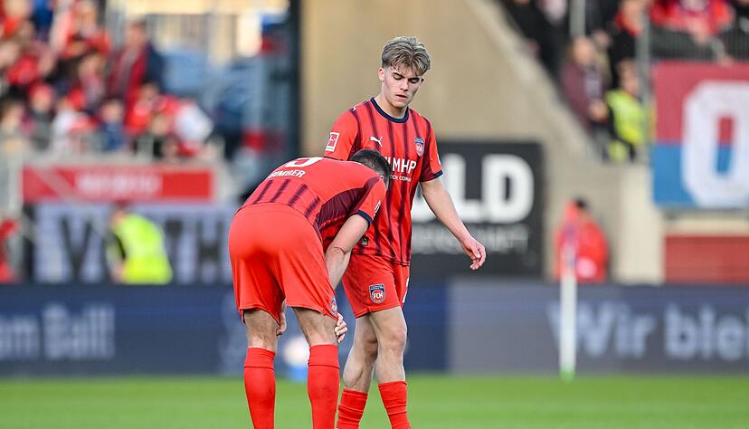 Einmal mehr Frust &uuml;ber eine Niederlage bei den Heidenheimern.