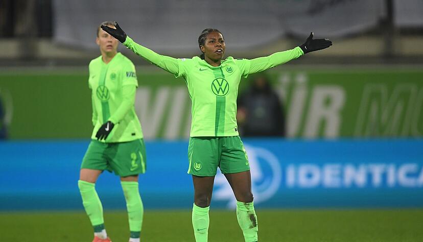 Brachte ihr Team auf Siegkurs: Lineth Beerensteyn vom VfL Wolfsburg Brachte ihr Team auf Siegkurs: Lineth Beerensteyn vom VfL Wolfsburg