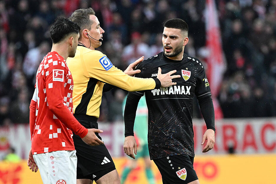 Zwischen dem FSV Mainz 05 und dem VfB Stuttgart entwickelte sich ein harter Kampf.