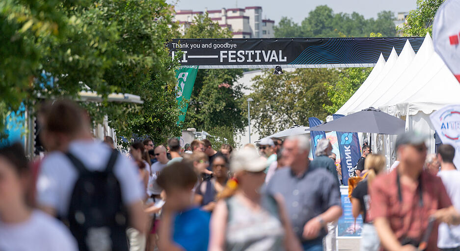 KI-Festival im Zukunftspark Wohlgelegen: Bilder vom Samstag
