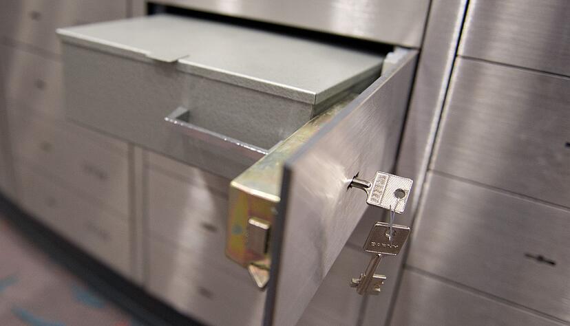 Auf die Gr&ouml;&szlig;e kommt's an: Wie teuer ein Bankschlie&szlig;fach ist, h&auml;ngt unter anderem vom einschlie&szlig;baren Volumen ab.