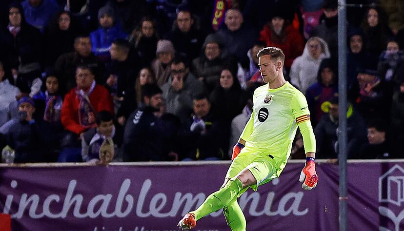 Torwart Marc-André ter Stegen hat sich wieder verletzt. (Archivbild) Torwart Marc-André ter Stegen hat sich wieder verletzt. (Archivbild)