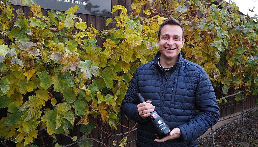 Tobias Schifferer aus Bönnigheim ist Winzer aus Leidenschaft. Tobias Schifferer aus Bönnigheim ist Winzer aus Leidenschaft.