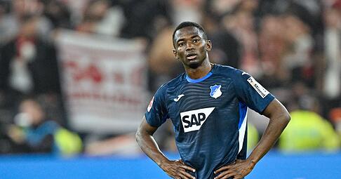 Frust bei Bazoumana Touré (1899 Hoffenheim), das lief am Freitagabend nicht wie gewünscht. 0:1 verloren. Punkte weg.