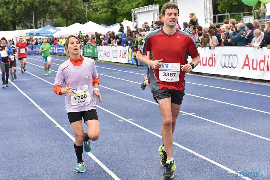 Trollinger Marathon: Zieleinlauf 4 | 7.5.