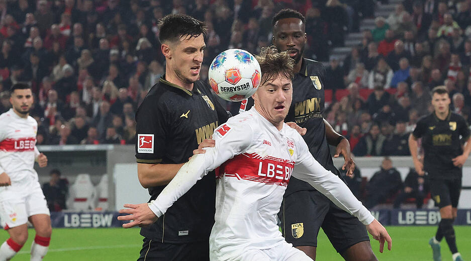 Angelo Stiller: Starke Partie über weite Strecken. Stellte vor der Abwehr die Räume zu, leitete viele Angriffe gut ein. Note: 2,5 Angelo Stiller: Starke Partie über weite Strecken. Stellte vor der Abwehr die Räume zu, leitete viele Angriffe gut ein. Note: 2,5