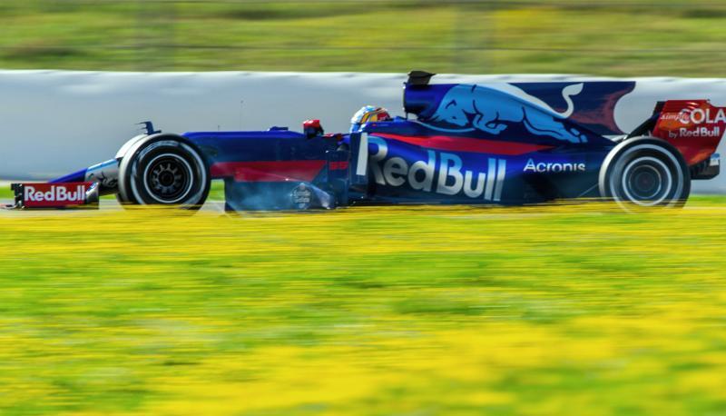 Der Rennwagen Typ STR12 von der Scuderia Toro Rosso. Foto: Jens Büttner