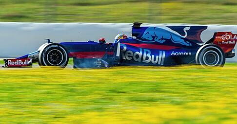 Der Rennwagen Typ STR12 von der Scuderia Toro Rosso. Foto: Jens Büttner