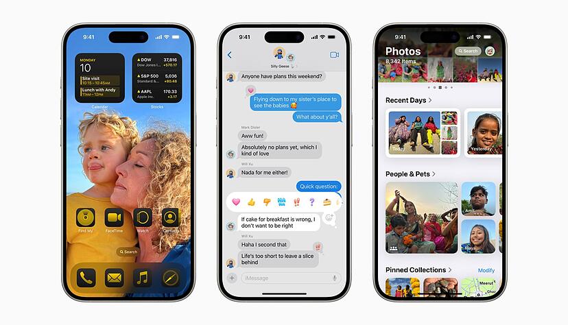 Interessierte iPhone-Nutzerinnen und -Nutzer können ab sofort im öffentlichen Betatest von iOS 18 die neuesten Funktionen ausprobieren.