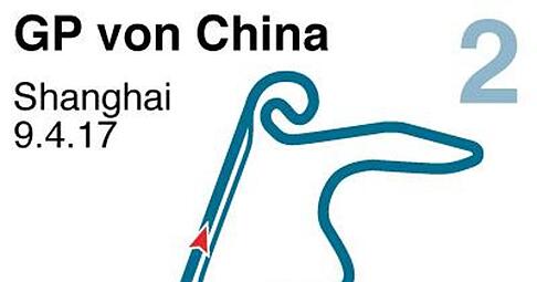 Der GP von China wird auf dem Shanghai International Circuit gefahren. Foto: