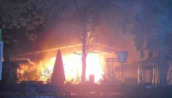 Brand in der Laube I 02.05.