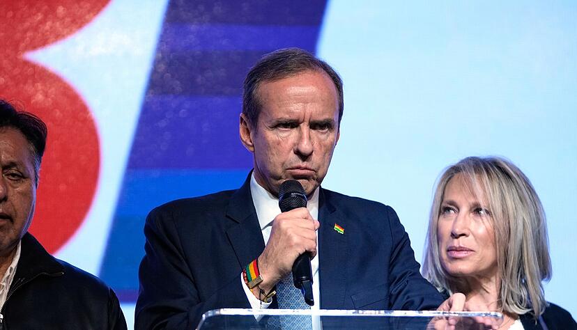 Gegenkandidat Jorge &laquo;Tuto&raquo; Quiroga hat die Stichwahl verloren.