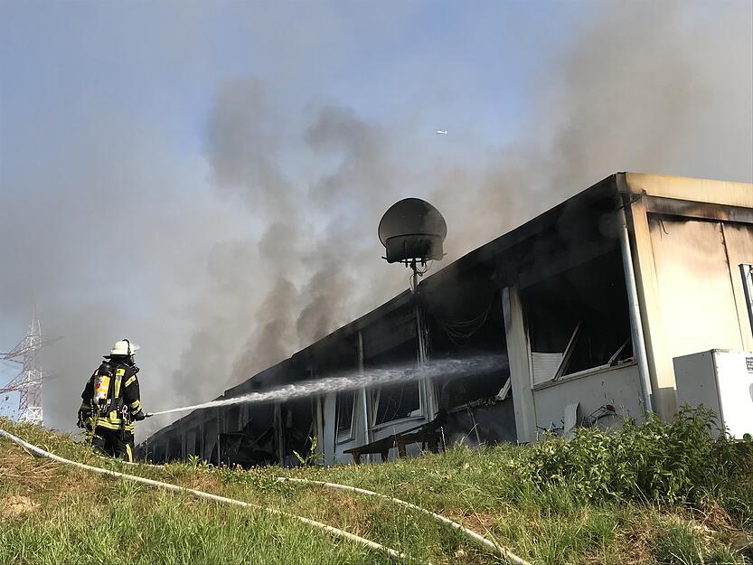 Brand in Ha&szlig;mersheim