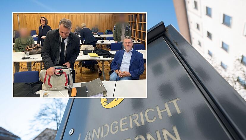 Im Prozess um Löwensteins Bürgermeister Klaus Schifferer (vorne rechts) und zwei Mitarbeiter eines Erdbauunternehmens aus Obersulm fiel jetzt das Urteil. Im Prozess um Löwensteins Bürgermeister Klaus Schifferer (vorne rechts) und zwei Mitarbeiter eines Erdbauunternehmens aus Obersulm fiel jetzt das Urteil.