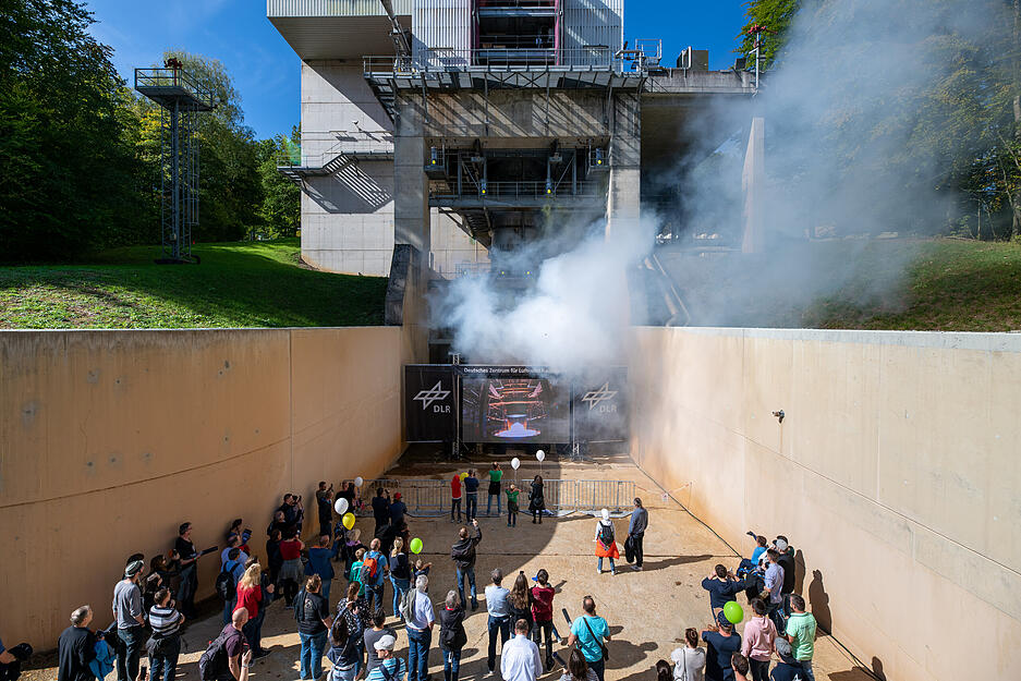 Tag der offenen Tür beim DLR in Lampoldshausen Tag der offenen Tür beim DLR in Lampoldshausen