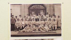 Fotos und Texte aus der Lazarettzeit waren im Weibertreu-Museum zu sehen. Fotos und Texte aus der Lazarettzeit waren im Weibertreu-Museum zu sehen.