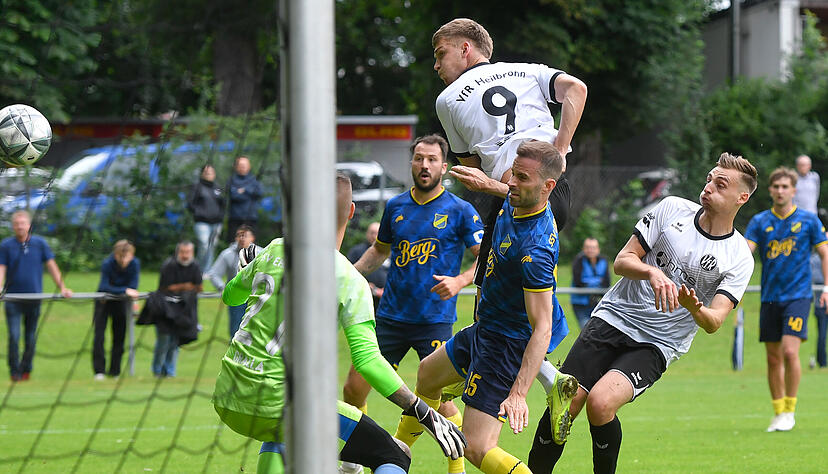 Der VfR Heilbronn hat die Verbandsliga gehalten.