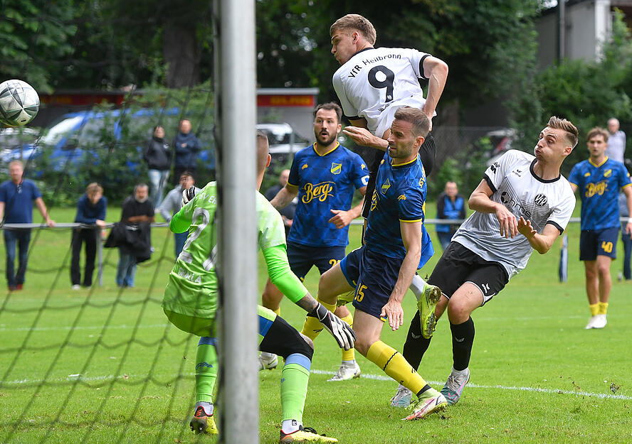 Der VfR Heilbronn hat die Verbandsliga gehalten. Der VfR Heilbronn hat die Verbandsliga gehalten.