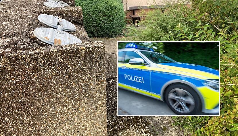 Spurensicherer der Kriminalpolizei sollen auch diese Müllcontainer vor dem Mehrfamilienhaus-Komplex in Lauffen durchsucht haben. Im dortigen Wohnhaus wurde der tote Säugling gefunden. Spurensicherer der Kriminalpolizei sollen auch diese Müllcontainer vor dem Mehrfamilienhaus-Komplex in Lauffen durchsucht haben. Im dortigen Wohnhaus wurde der tote Säugling gefunden.