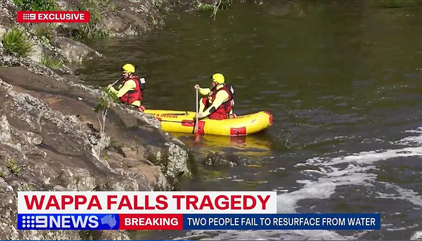 Die Wappa Falls in Queensland gelten als gef&auml;hrlich - es gab dort schon einige Todesf&auml;lle.