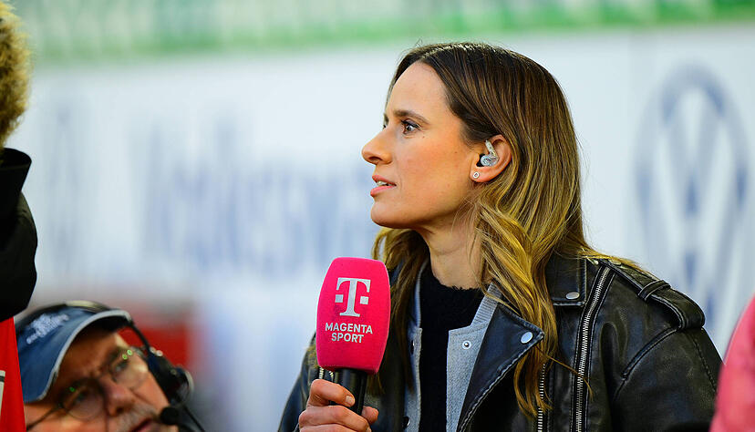 Christina Rann kommentierte bei Magenta TV die EM-Partie Slowenien gegen Dänemark. Christina Rann kommentierte bei Magenta TV die EM-Partie Slowenien gegen Dänemark.