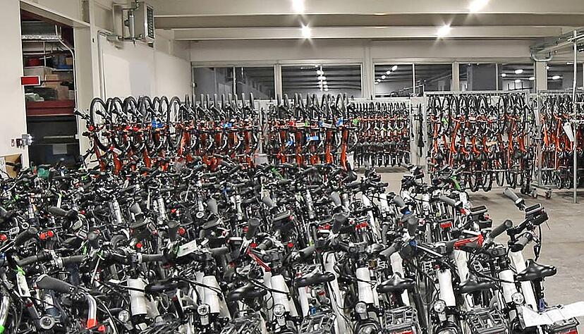 Vorg&auml;nge wie den Leipziger Fahrrad-Skandal halten die Beamten in Heilbronn f&uuml;r
nicht vorstellbar. Beschlagnahmte R&auml;der landen in Asservatenkammern (Themenfoto).
Foto: ChiccoDodiFC/stock.adobe.com