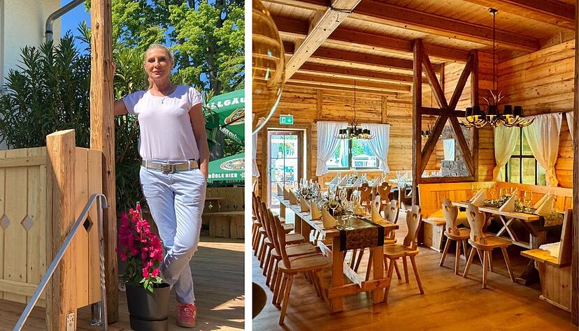 Peggy Friedel plant die Er&ouml;ffnung von Carles Wirtshaus.