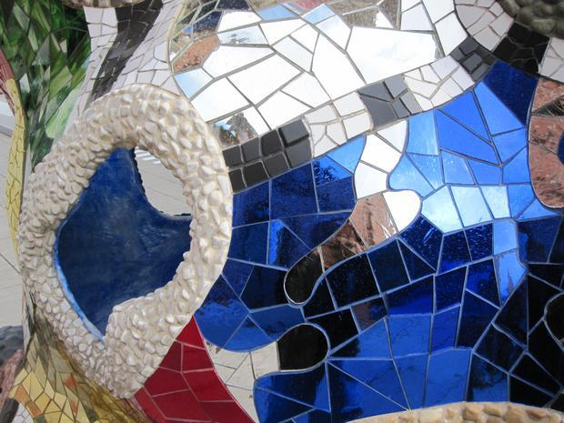 Niki-de-Saint-Phalle-Ausstellung in Hall