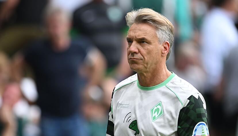 Werder-Coach Horst Steffen konnte mit der Leistung seines Teams nicht zufrieden sein. Werder-Coach Horst Steffen konnte mit der Leistung seines Teams nicht zufrieden sein.