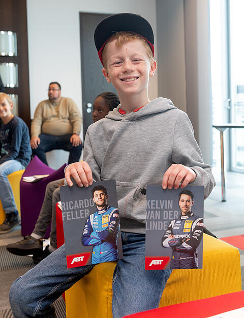 Gut vorbereitet und bestens informiert: Jonas Christ (10) aus Oedheim. Gut vorbereitet und bestens informiert: Jonas Christ (10) aus Oedheim.