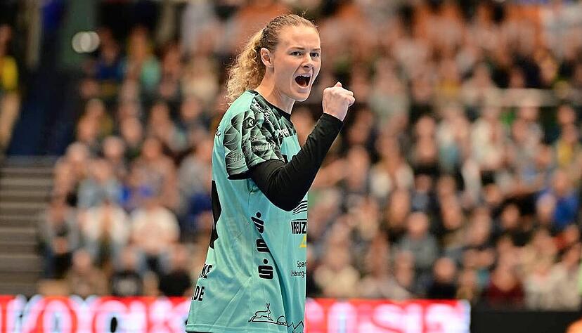 Aus dem Norden in den Süden: Torhüterin Annie Linder jubelt künftig statt für den Buxtehuder SV für die Sport-Union Neckarsulm. Aus dem Norden in den Süden: Torhüterin Annie Linder jubelt künftig statt für den Buxtehuder SV für die Sport-Union Neckarsulm.