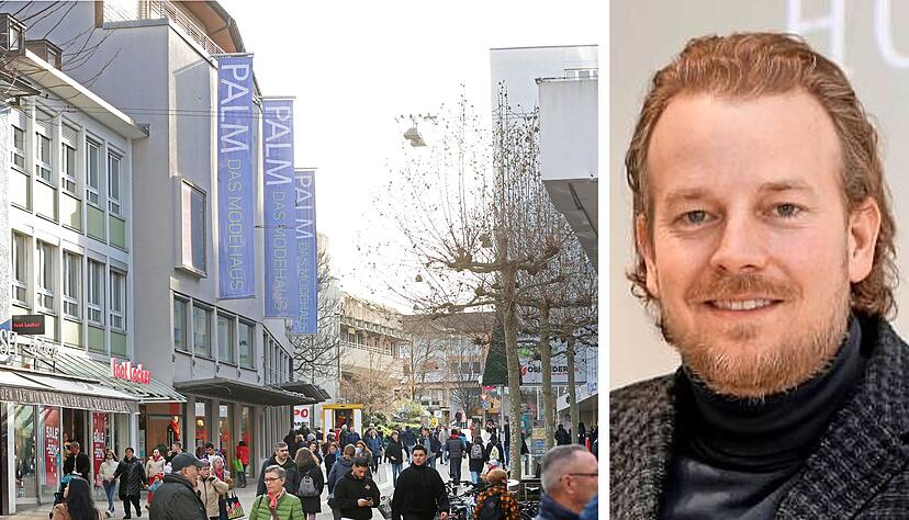 Nach der angekündigten Schließung des Modehauses Palm räumt Axel Palm seinen Posten bei der Händlervereinigung. Sven Hofmann (rechts) möchte sein Nachfolger werden. Nach der angekündigten Schließung des Modehauses Palm räumt Axel Palm seinen Posten bei der Händlervereinigung. Sven Hofmann (rechts) möchte sein Nachfolger werden.