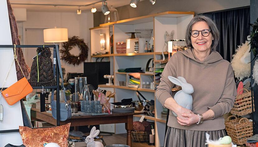 Ulla Winter am alten Standort. Die Inhaberin des Kultiv freut sich auf den Neustart am 1. April an anderer Stelle in der Innenstadt.