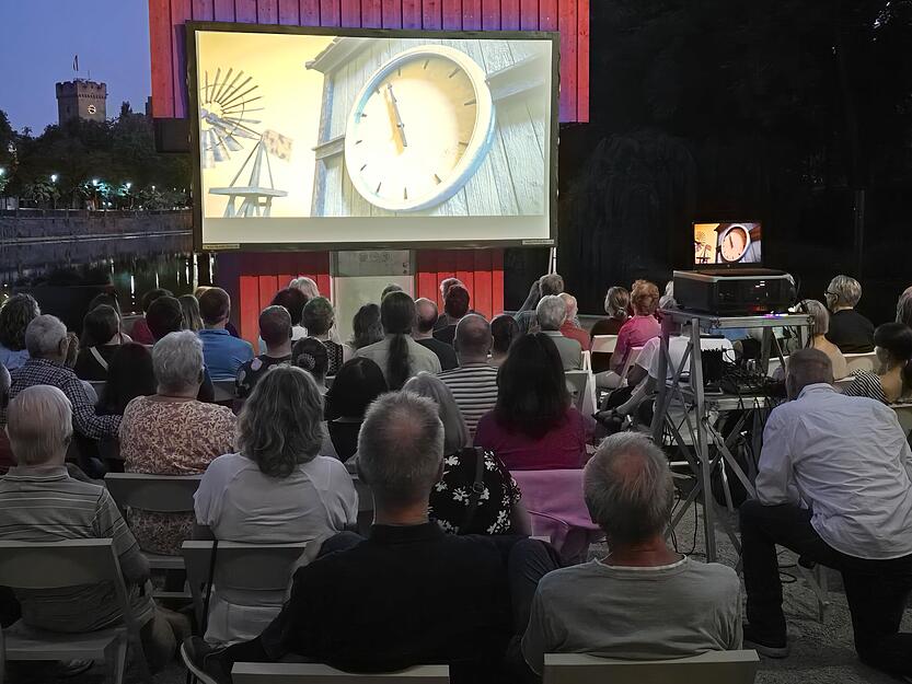 Filmkunst unter freiem Himmel &ndash; das Kurzfilmfestival Heilbronn zieht Publikum jeden Alters an.